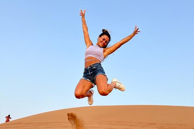 Dubai: Desert Safari 4x4 Dune With Camel Riding and Sandboarding - Dune Bashing Adventure