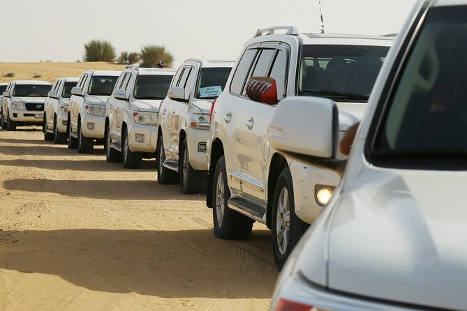 Dubai Desert Safari With Belly Dance, Fire Show and Tanura Show-The Full Package - Camp Experience