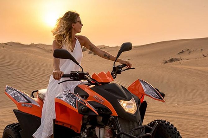 Dubai Evening 4x4 Desert Safari ATV Bike ,Camel Ride , BBQ Dinner - Convenient Pickup Details