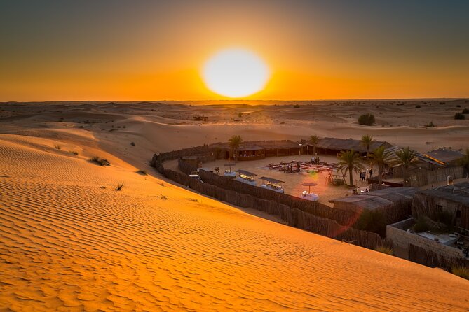 Dubai Evening Desert Safari With BBQ Dinner at Desert Point - Dining Experience