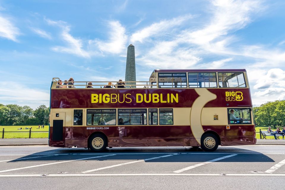 Dublin: Big Bus Hop-On, Hop-Off Tour With Live Guide - Iconic Stops and Attractions