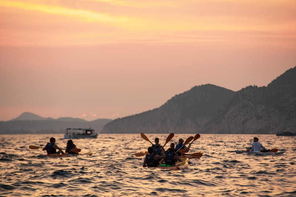 Dubrovnik: Sunset Kayaking and Snorkeling Tour - Inclusions and Equipment