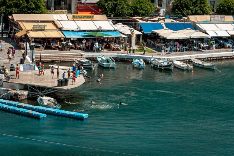 Elounda: Spinalonga Guided Boat Tour With BBQ and Swimming - Tour Highlights