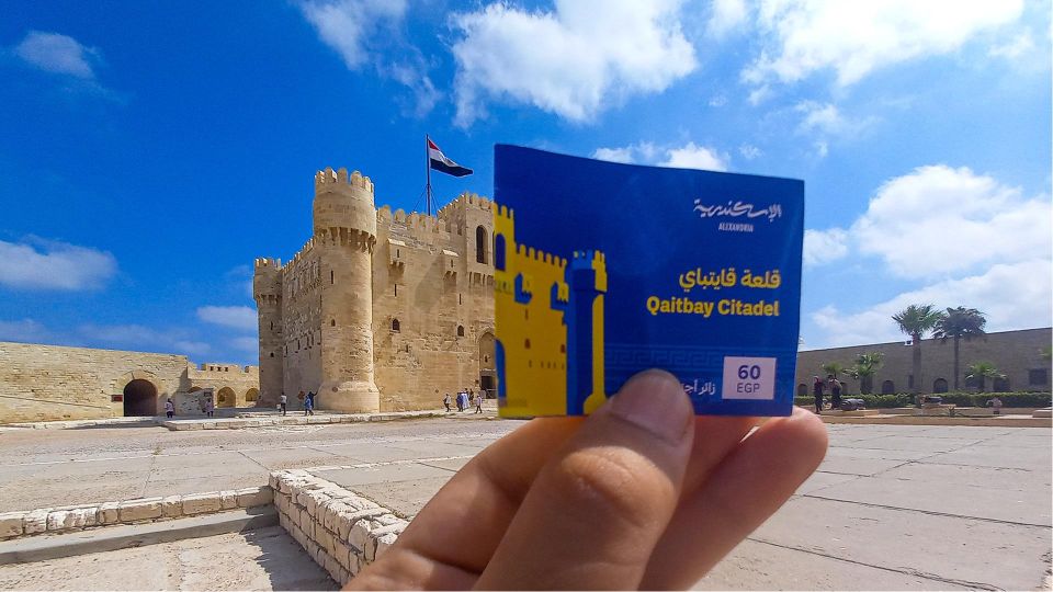 Entry Ticket L Alexandria Archeological - Booking Process