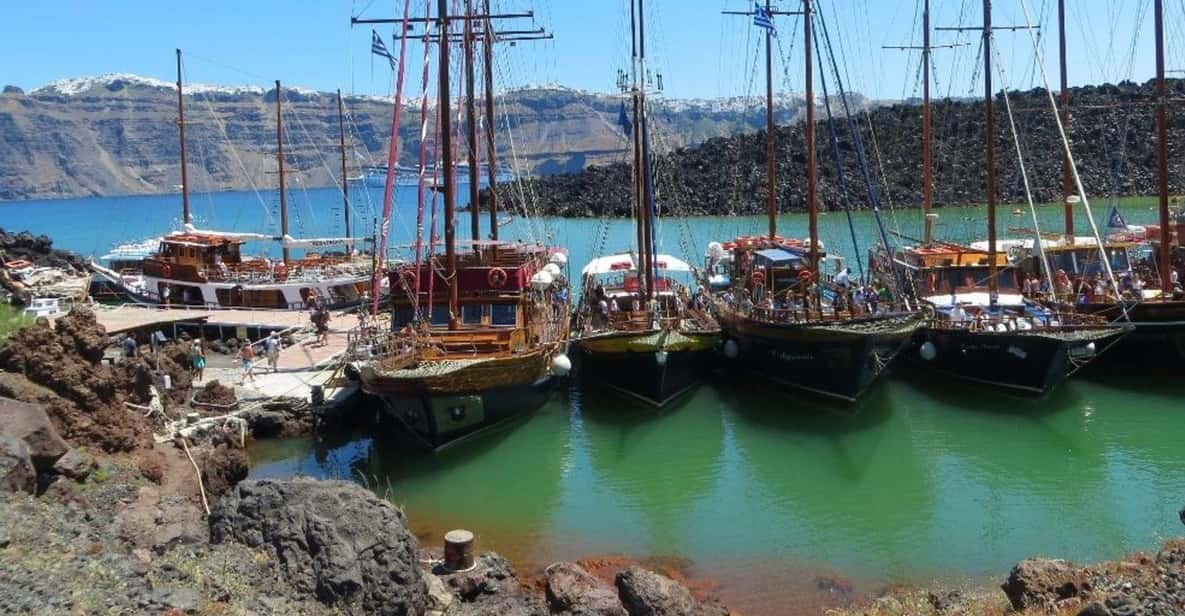 Fira Old Port: Cruise to Volcano, Hot Springs & Thirassia - Highlights of the Experience