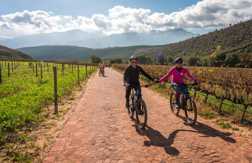 Franschhoek: Private E-bike Ride & Wine Experience - Pickup and Drop-off Locations