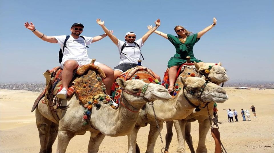 From Cairo & Giza: Pyramids, Camel Ride, & Museum Day Trip - Inclusions of the Tour