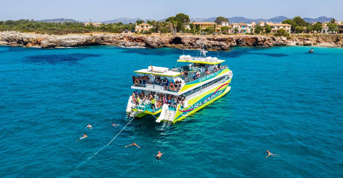 From Cala Millor: East Coast Glass-Bottom Boat Trip - Notable Cruise Destinations