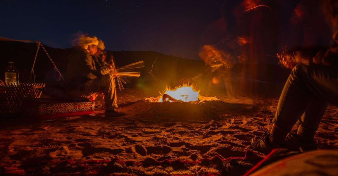 From Djerba: Night at the Desert Camp Ksar Ghilane - Included Services