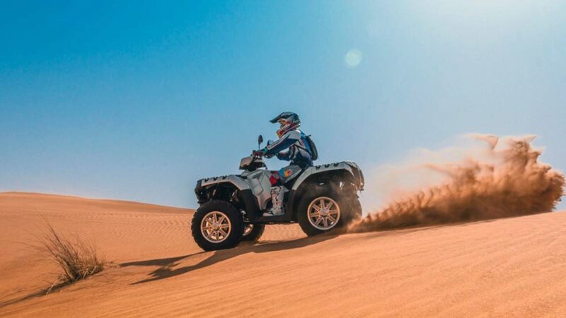 From Douz: Sahara Desert 1-Hour Quad Biking Tour - Inclusions and Equipment
