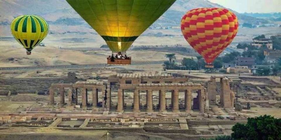 From Hurghada: 1-Night in Luxor, Hot Air Balloon, & Transfer - Hot Air Balloon Highlights