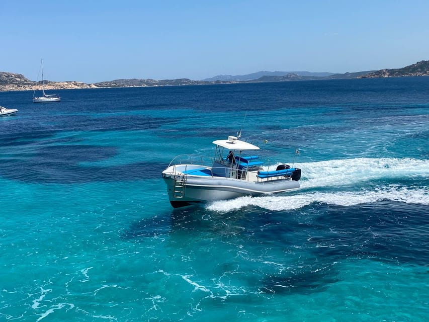 From Santa Teresa Gallura: Private Speedboat With Skipper - Inclusions