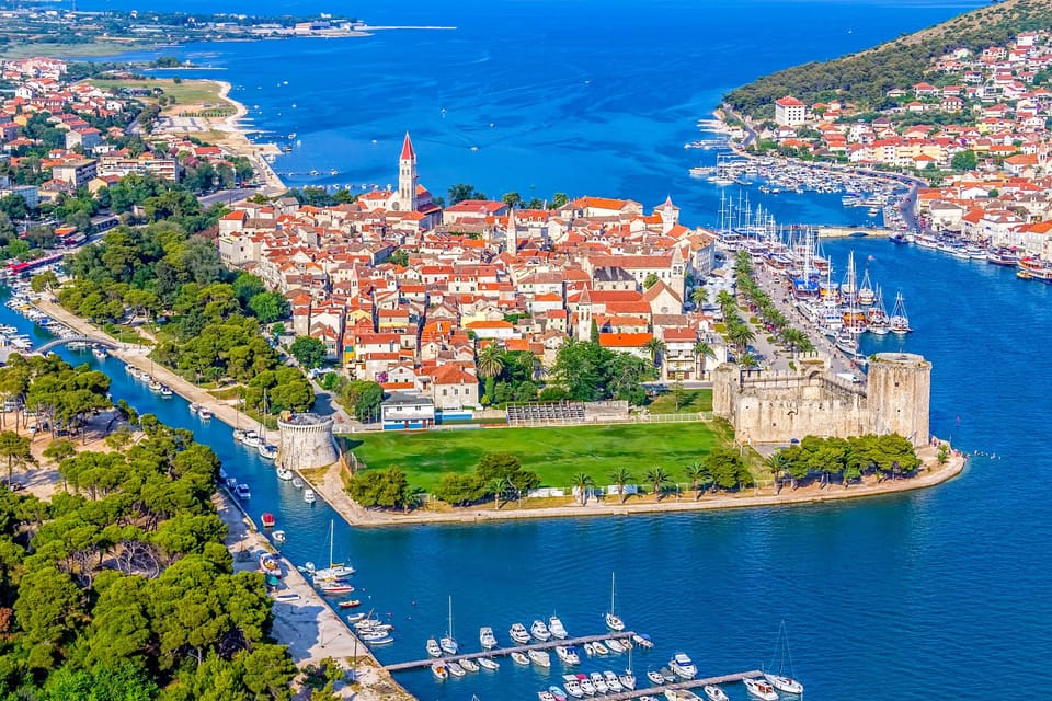 From Split: Krka Waterfalls and Trogir Tour.Up to 7 People - Itinerary Highlights