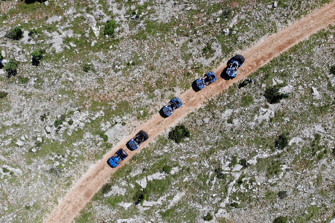 From Split: Small Group ATV Ride in Dinara NP - Meeting and Pickup