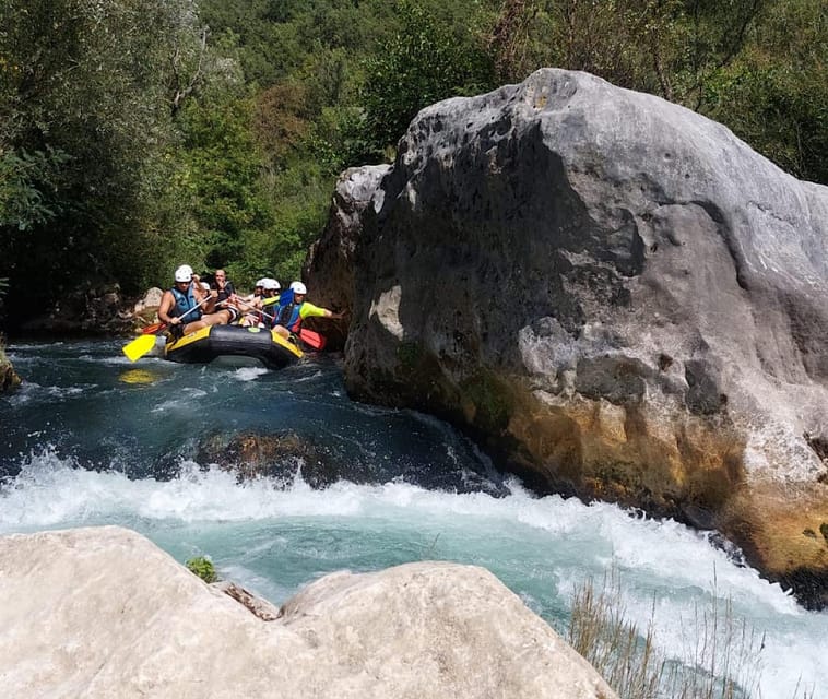 From Split: Van Transfer To/From River Rafting Tour in Omiš - Rafting Experience