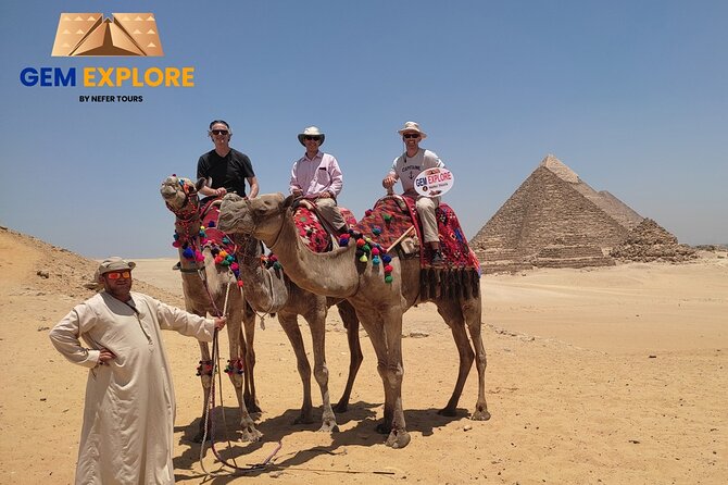 Full Day Tour Giza Pyramids, Sphinx , Egyptian Museum &Bazaar - The Great Pyramid of Khufu