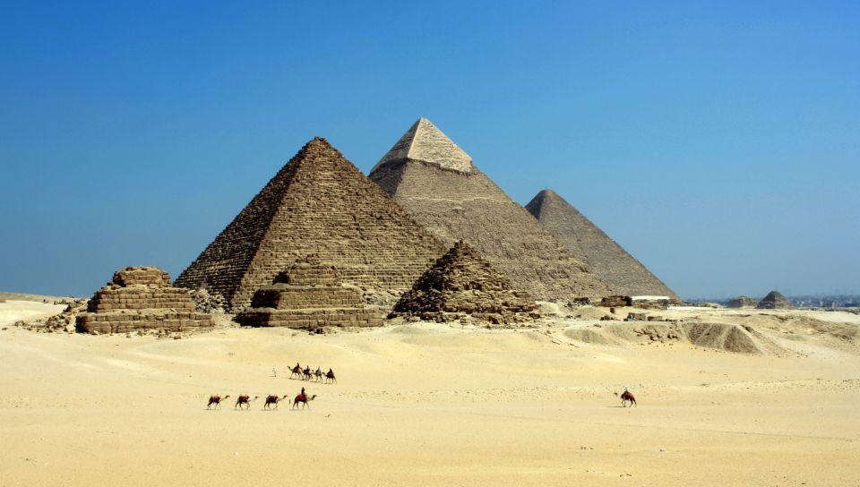 Full Day Tour Pyramids, Sphinx, Memphis and Saqqara - Itinerary Highlights