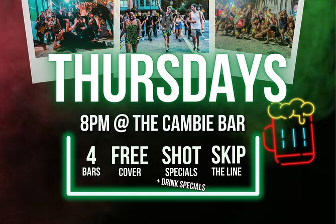 Gastown Pub Crawl - Inclusions and Benefits