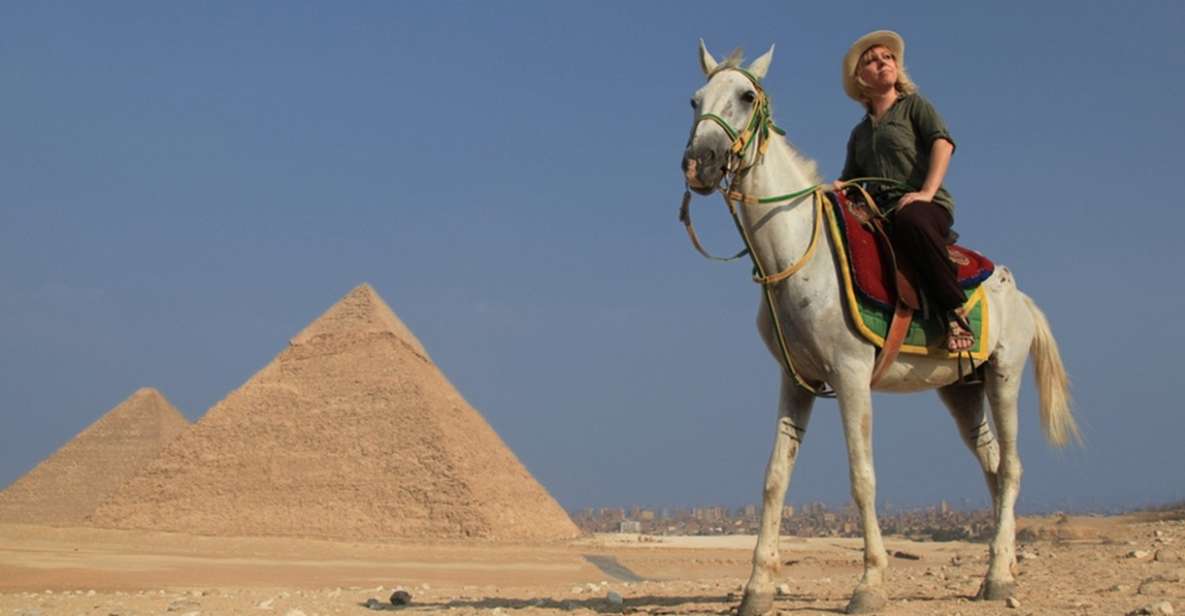 Giza: Arabian Horse Tour Around the Giza Pyramids | Travel Buddies