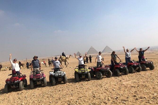 Giza Pyramids, Sphinx, ATV Bike, Lunch,Camel Ride, Dinner Cruise& Shopping Tour - Guest Experiences and Reviews
