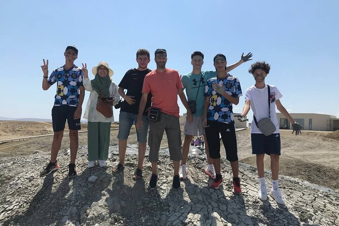 Gobustan-Mud Volcanoes-Fire Temple and Mountain Tour/Entrance Inc - Exploring the Mud Volcanoes