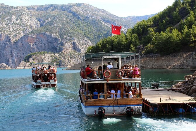 Green Canyon Cruise With Lunch and Unlimitted Drinks From Alanya - Observation Deck and Views