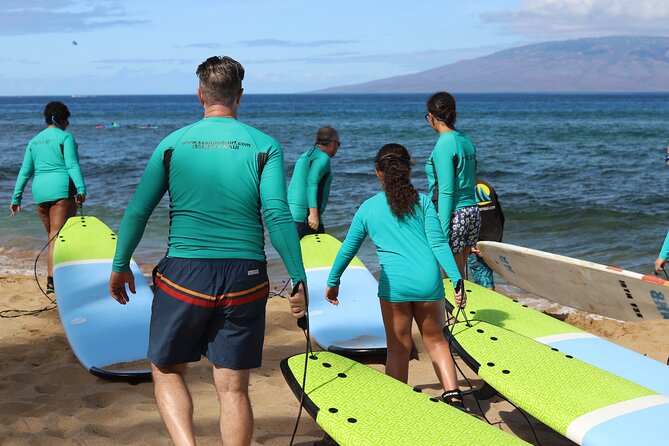 Group Surf Lessons From Kaanapali Beach - Gear and Attire Provided