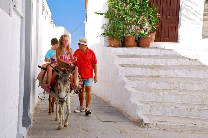 Guided Bus Trip to Lindos Village & 7 Springs - Transportation and Pickup Options