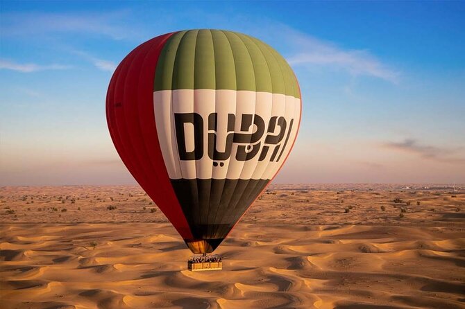 Hot Air Balloon Sunrise Tour With Free Transport in Dubai - Booking and Cancellation
