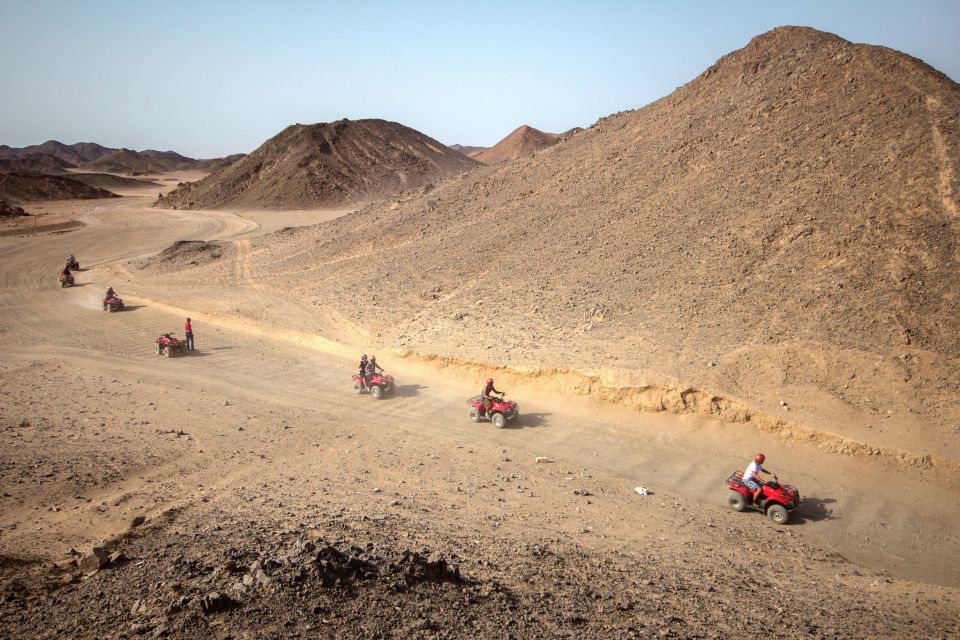 Hurghada: Desert Quad Bike Camel Ride With Optional Gopro - Optional Experiences Available