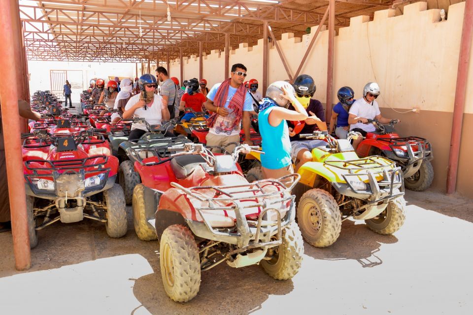 Hurghada: Full-Day Quad & Camel Ride, Stargazing, & Dinner - Logistics and Transportation