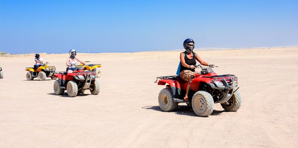 Hurghada: Morning Quad Bike Tour, Camel Ride and Transfer - Key Tour Highlights