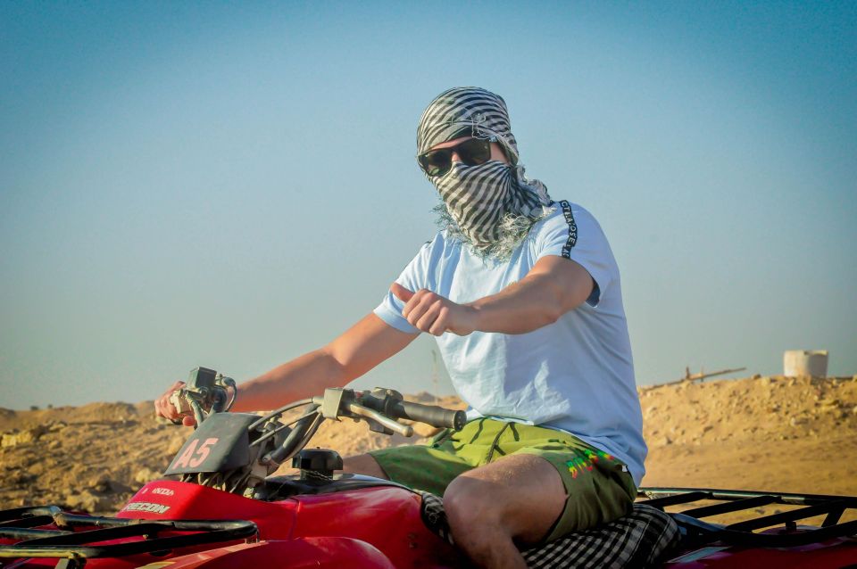 Hurghada: Quad Bike Tour of the Desert and Red Sea - Itinerary Highlights