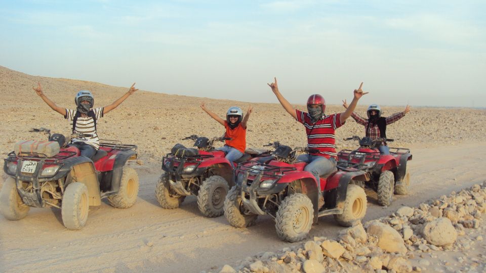 Hurghada: Quad Desert Safari With Camel Ride and Transfer - Itinerary Breakdown