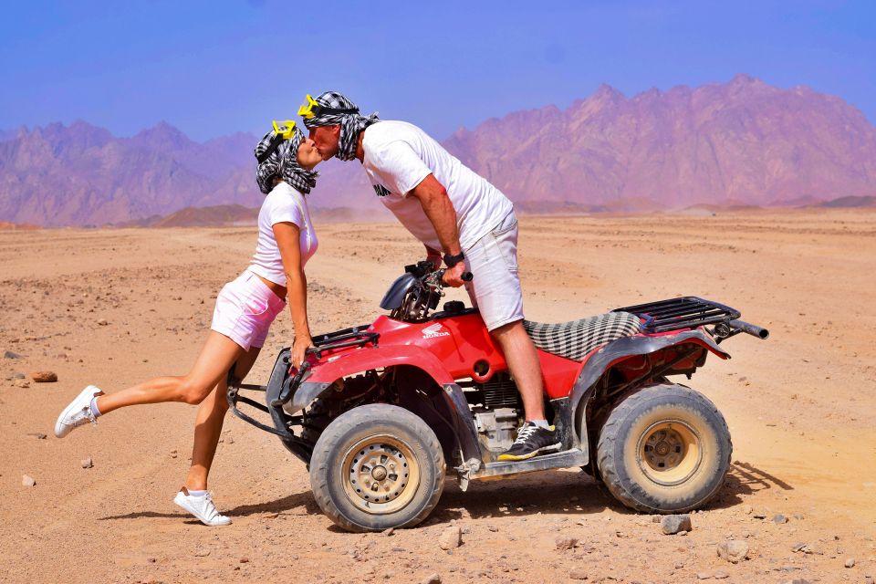 Hurghada: Safari Jeep, Quad, Buggy, Camel Ride & BBQ Dinner - Inclusions and Exclusions