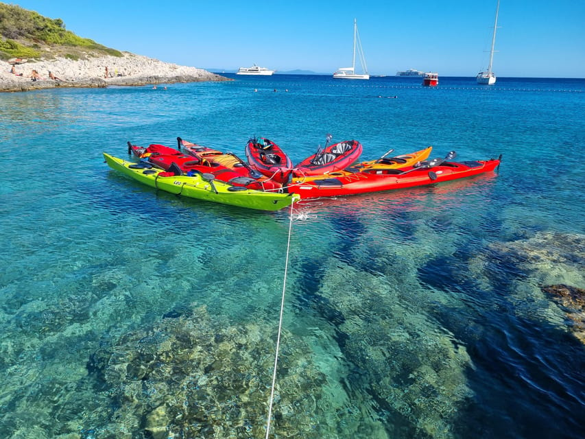 Hvar: Half Day Kayak Tour to Pakleni Islands - Included Features