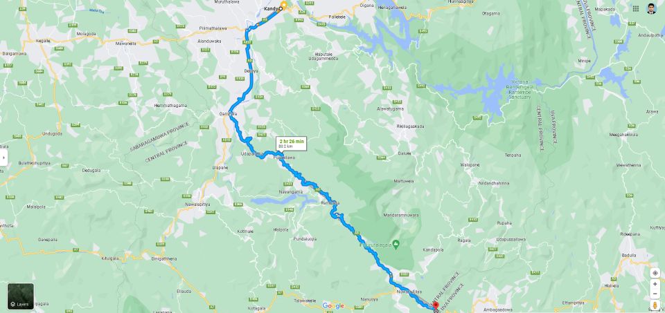 Kandy To Nuwara Eliya Return Tour By Tuk Day Tour - Detailed Itinerary