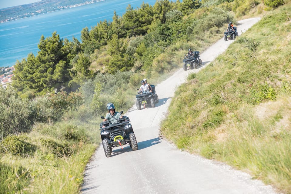 Kaštela:Quad Adventure Guided Tour & Lunch & Wine Tasting - Inclusions