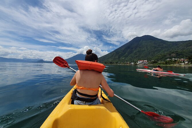 Kayaking on Lake Atitlan - Relaxing on the White-Sand Beach