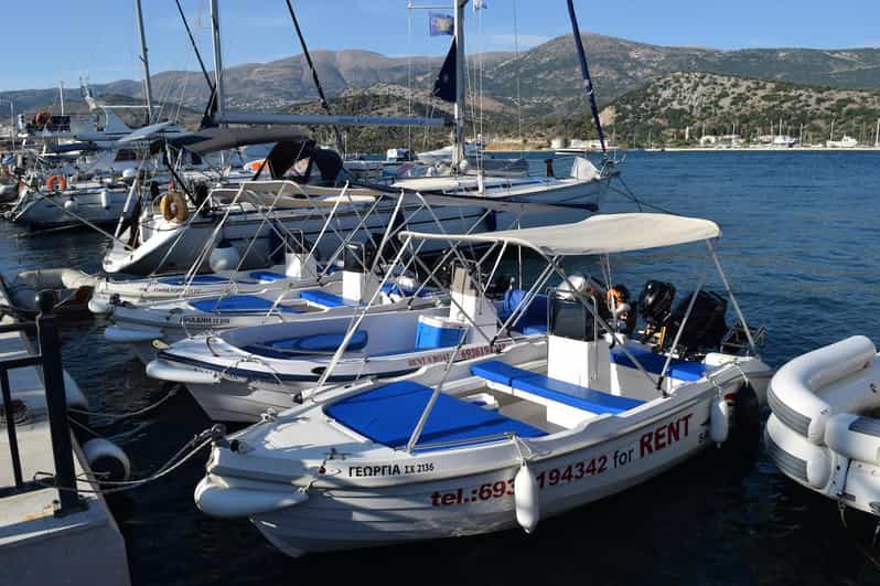 Kefalonia: Boat Rental (15HP Motorboat)-No License Required - Hidden Beaches and Coves