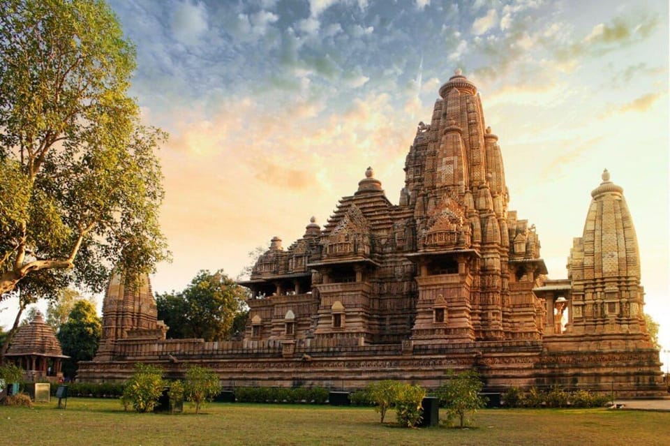 Khajuraho: Two-Day Airport Pickup Tour of Temple and History - Departure and Amenities