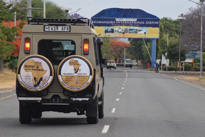 Kilimanjaro Airport Transfer | Pick Up & Drop up | With BURIGI CHATO SAFARIS LTD - Comfortable and Reliable Transportation