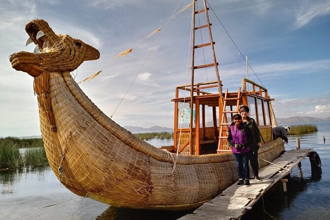Lake Titicaca, HUATAJATA, Builders of Reed Boats. - Artifacts of Tiwanakota People