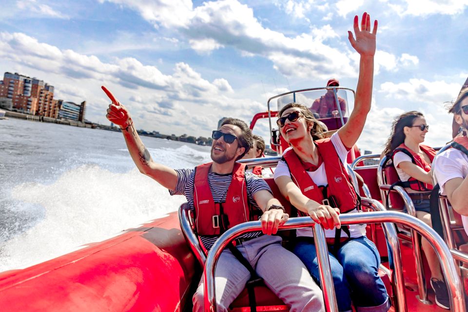 London: Break the Barrier Speed Boat Ride - Itinerary and Route Highlights