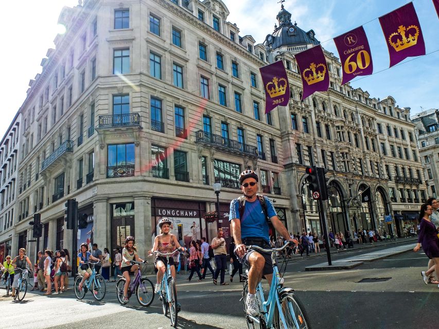 London: Guided Bike Tour of Central London - Booking Information