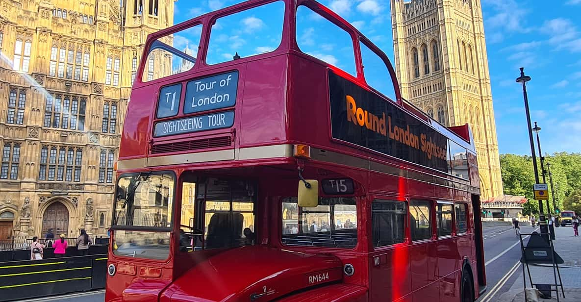 London: Guided Sightseeing Tour on a Vintage Open-Top Bus - Experience and Ratings