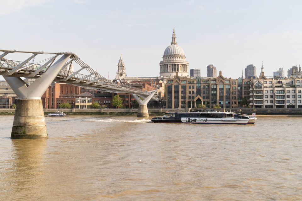 London: Uber Boat by Thames Clippers Single River Ticket - Accessibility and Amenities