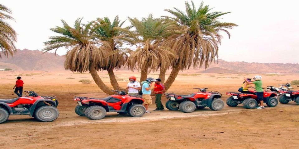 Luxor: Balloon, Quad Bike, Horse Ride, Felucca With Meals - Exploring With Quad Bikes