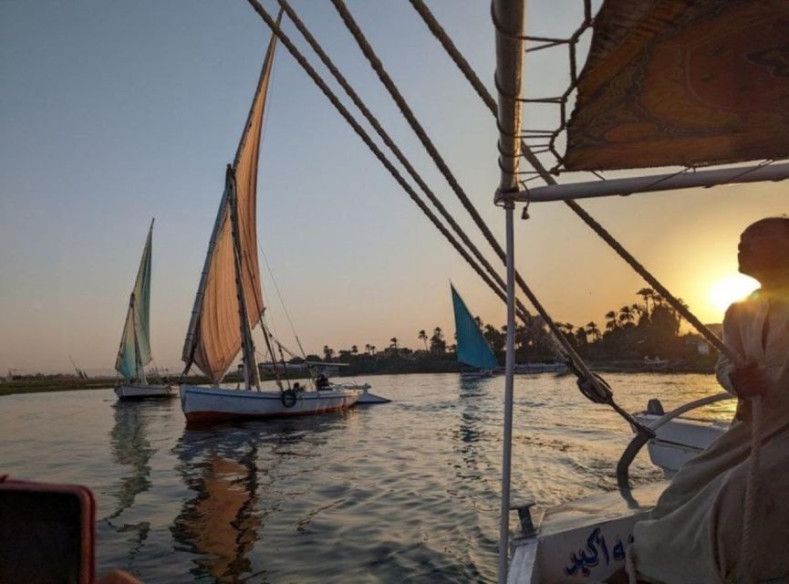 Luxor: Nile River Private Sunset Felucca Ride - Highlights of the Ride