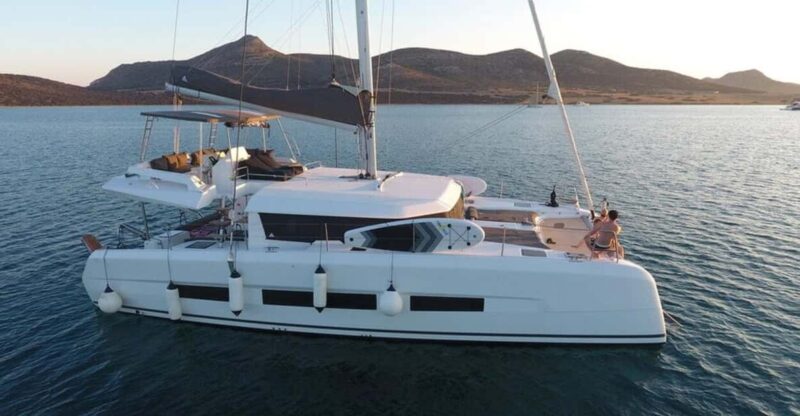 Luxury Sailing Catamaran - Explore Aigina & Moni For A Day - Catamaran Features and Experience